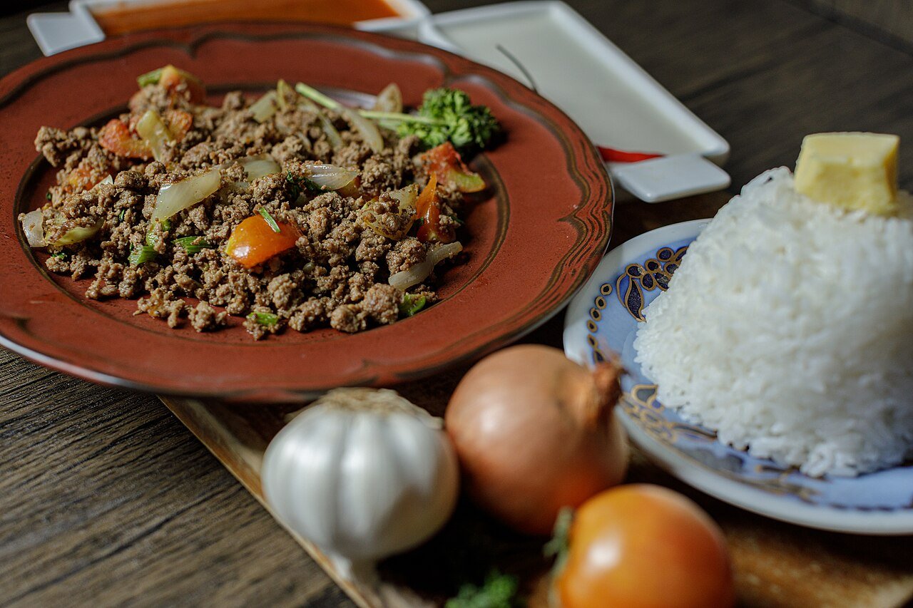 Representative photograph of mutton keema