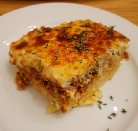 Representative photograph of Pastitsio.