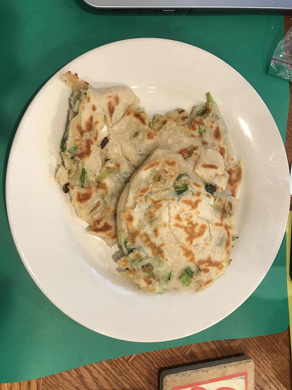 Representative photograph of Scallion Pancakes.