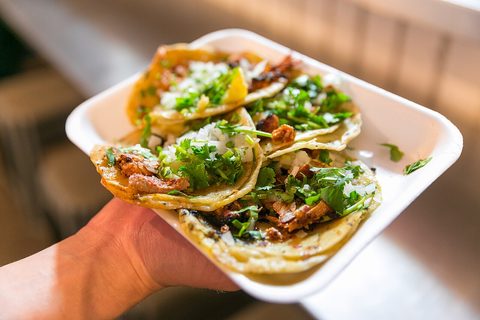 Representative photograph of Tacos al Pastor.